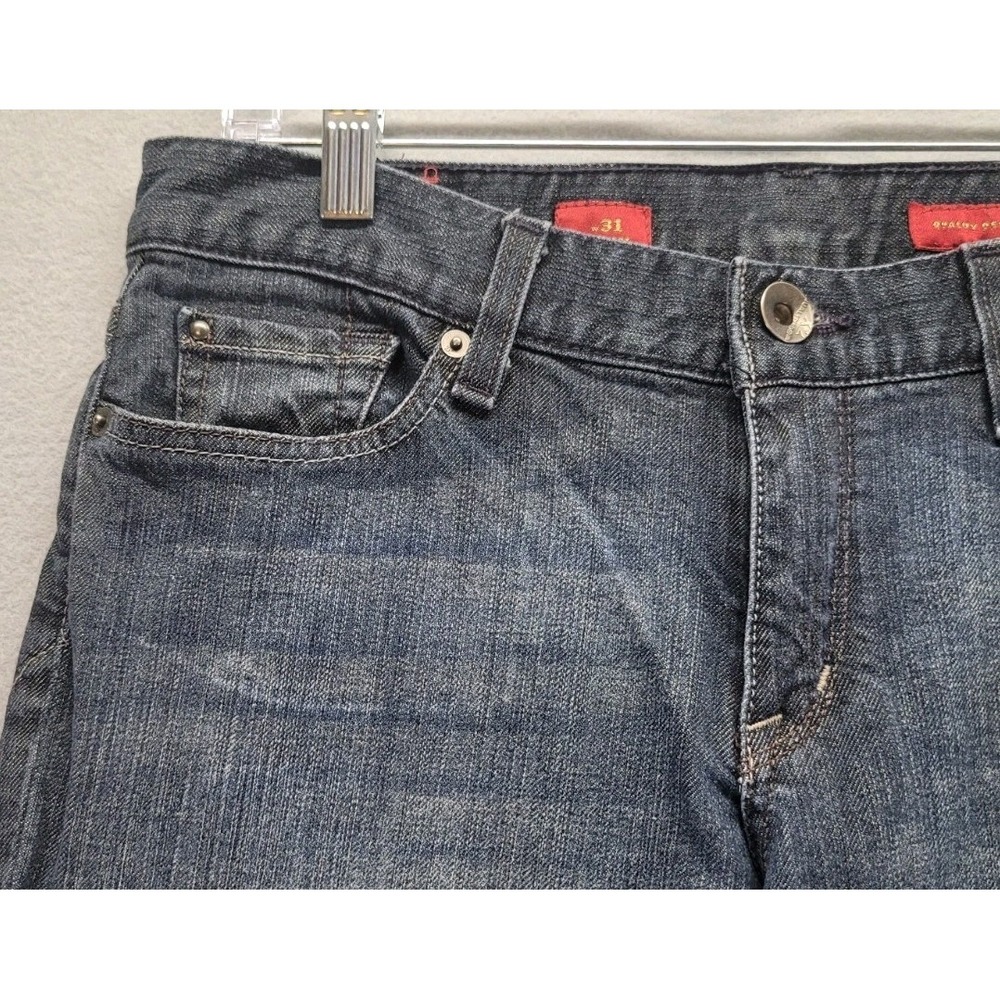 X2 Women’s Boot Cut Jeans in Medium Blue with Dark Stitching - Picture 4 of 10